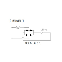 AC/DC24V/E10(21.5mm) LEDランプ(グリーン)_選択画像03