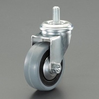 80mm/M12 キャスター(自在金具/ねじ式)