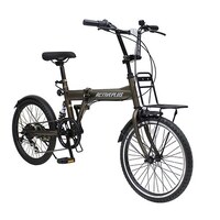 20インチ 折り畳み式自転車(ノーパンク)