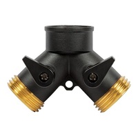 二方コック付コネクター(NH3/4ねじ)