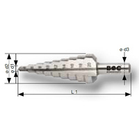 4-12mm ステップドリル(TiALN-HSS)_選択画像02