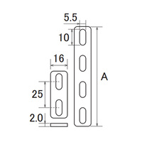 170x16mm 一文字継手(ステンレス製)_選択画像02