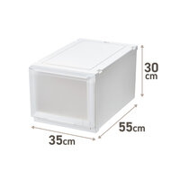 350x550x300mm 引出し式収納ケース(2個)_選択画像02