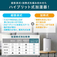 AC100V/300W/15畳 ハイブリッド式加湿器_選択画像04