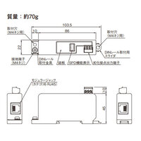 DC60V SPD(LAN用/PoE対応/機能表示付)_選択画像02
