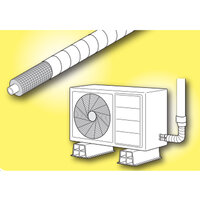 25mmx20m高耐候エアコンテープ･粘着(Ivory)_選択画像02