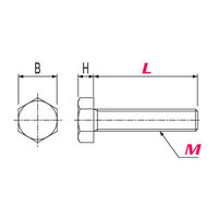 M5x15mm 六角ボルト(PEEK/1本)_選択画像02