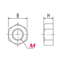 M　5 六角ナット(PEEK/2個)_選択画像02