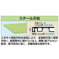 1200x750x900mm/350kg 作業台(中棚付)_選択画像02