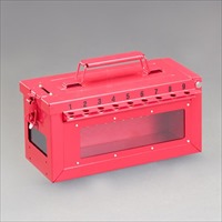 288x128x144mm ロックアウトボックス(窓付)