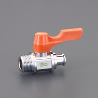 R 1/4 inx12mm ミニボールバルブ(ドレン用)