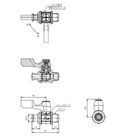 R 1/4 inx12mm ミニボールバルブ(ドレン用)_選択画像04