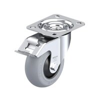100mm キャスター(自在金具/ブレーキ付)