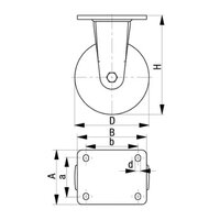 250mm キャスター(固定金具)_選択画像04