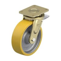 250mmキャスター(自在金具･前輪ブレーキ付)