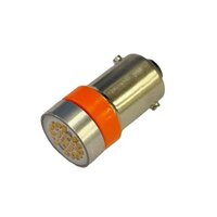AC/DC12V (20.5mm) LEDランプ(オレンジ)