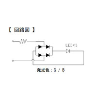 AC/DC12V (20.5mm) LEDランプ(グリーン)_選択画像03