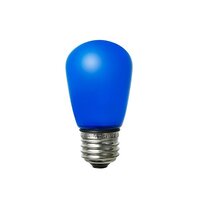 AC100V/1.4W/E26 電球(LED/防水/青色)
