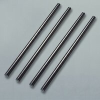 φ28mmx2.0m樹脂コート鉄パイプ(黒/4本)