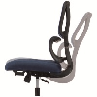 事務イス OCV25HH NV 肘無 ネイビー_選択画像03