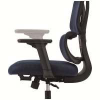 事務イス OCV25HH NV 肘付 ネイビー_選択画像03