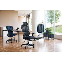 事務イス OCV25HH NV 肘付 ネイビー_選択画像04