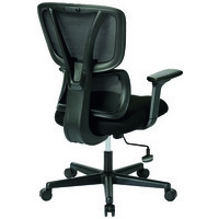 事務イス OCV25HH BK 肘付 ブラック_選択画像02