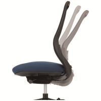 事務イス OCHT25 BK 肘無 ブラック_選択画像03