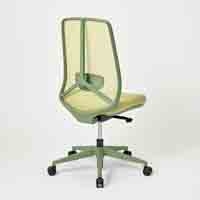 事務イス OCBFW25 GR 肘無 グリーン_選択画像02