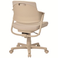 事務イス OC-11 BE 肘/背パッド付 ベージュ_選択画像02