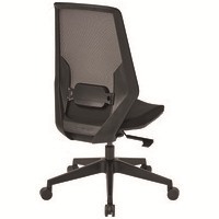 事務イス CK01(BK) 肘無 ブラック_選択画像02