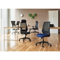 事務イス CK01(BL) 肘付 ブルー_選択画像04