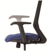 事務イス CK01(BL) 肘付 ブルー_選択画像03