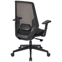 事務イス CK01(BK) 肘付 ブラック_選択画像02