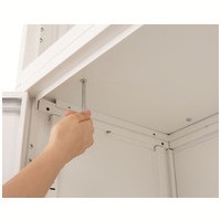 ■折り畳み式スチール引違書庫 YLCN-SD105W_選択画像03