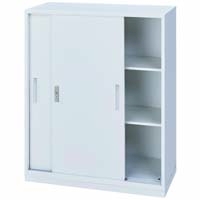 ■折り畳み式スチール引違書庫 YLCN-SD105W_選択画像02