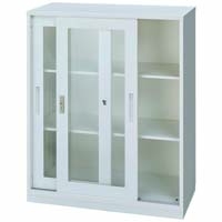 折りたたみ式アクリル引違書庫YLCN-WSD105W_選択画像02