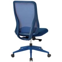 事務イス CT-1 肘無 ブルー_選択画像02