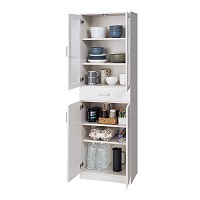 食器収納 BRM-1855DGH WH_選択画像02