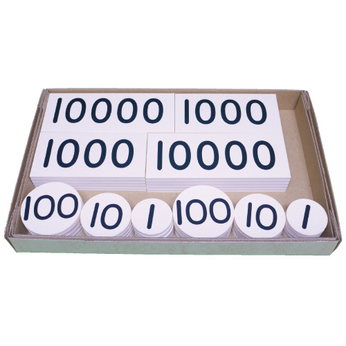 位取り説明黒板 数字カードセット スマートスクール スマスク