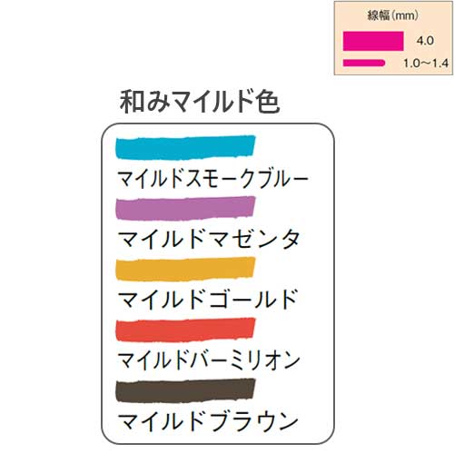 マイルドライナー新P和み5色　WKT7-5C-RC-N_画像02
