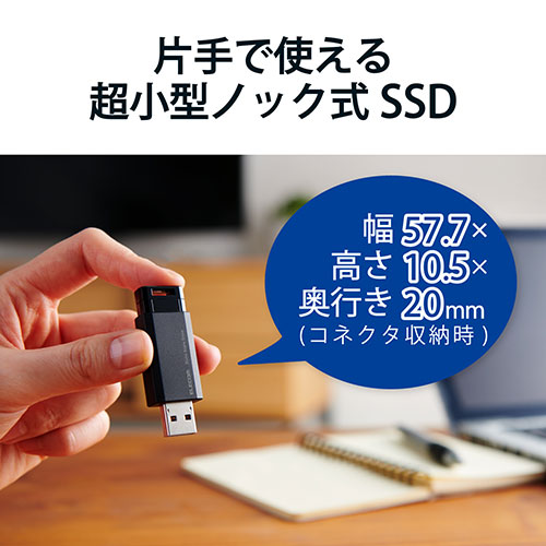 ノック式SSD 1TB ESD-EPK1000GBK_画像02