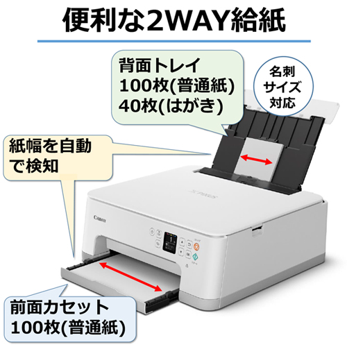 インクジェット複合機 PIXUSTS7530WH 白_画像03