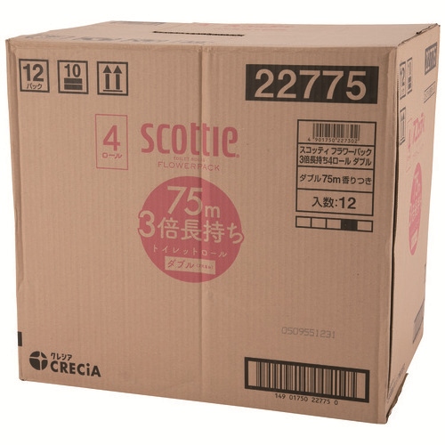 スコッティ フラワー 3倍長持ち W 4R×12P_画像02