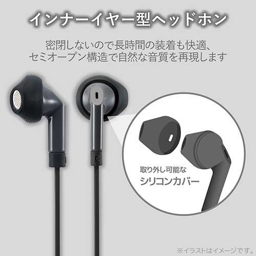 Bluetoothイヤホン LBT-F10IXBK_画像03