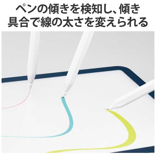 iPad専用タッチペン P-TPACSTAP04WH_画像04