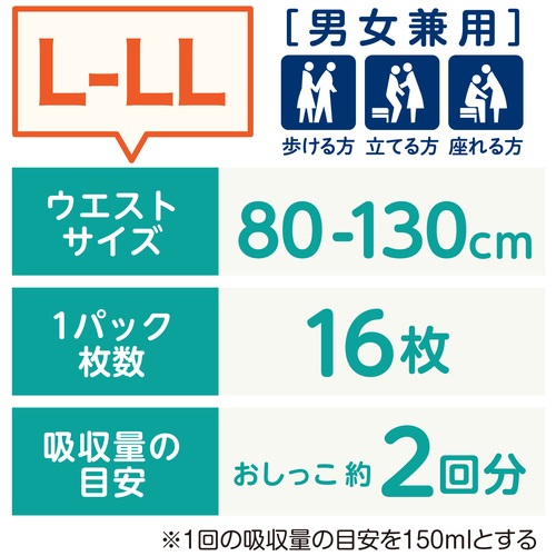 肌ケアアクティうす型パンツL-LL16枚4P_画像03
