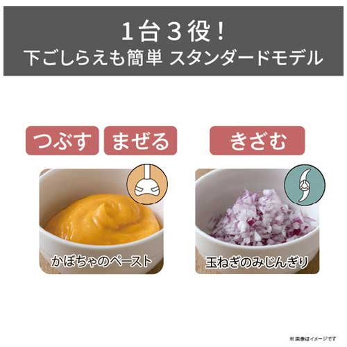 ハンドブレンダー ミキサー 3WAY TBL20A-W_画像03