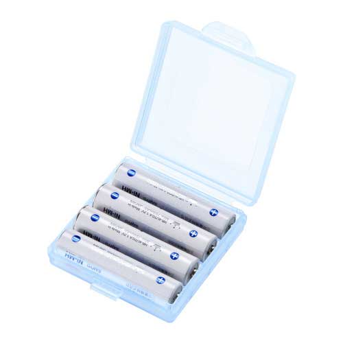電池ケース 単4形用2個 ブルー DG-BT4BLN_画像03