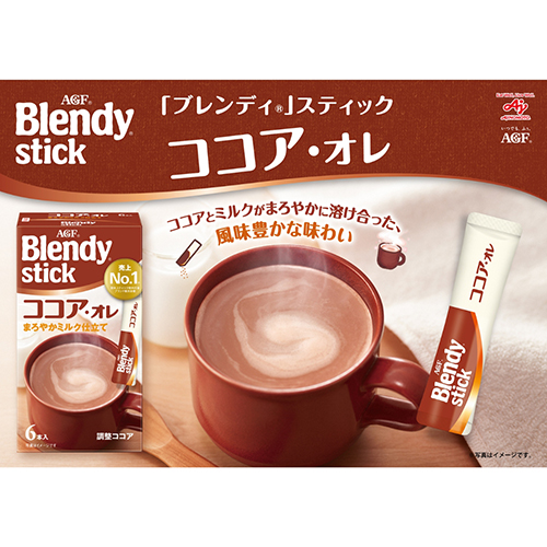 ※△ブレンディ スティック ココアオレ18本_画像02